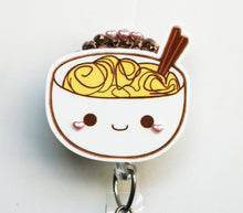 Load image into Gallery viewer, Happy Ramen Retractable ID Badge Reel