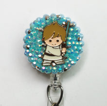 Load image into Gallery viewer, Luke Skywalker Retractable ID Badge Reel