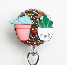 Load image into Gallery viewer, Happy Plants Retractable ID Badge Reel