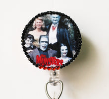 Load image into Gallery viewer, The Munsters Retractable ID Badge Reel