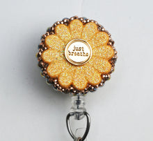 Load image into Gallery viewer, Just Breathe Retractable ID Badge Reel
