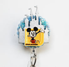 Load image into Gallery viewer, Mickey Mouse Annual Passholder Retractable ID Badge Reel