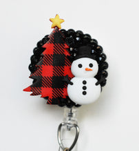Load image into Gallery viewer, It's A Stylish Christmas Retractable ID Badge Reel