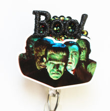 Load image into Gallery viewer, Frankenstein's Squad Retractable ID Badge Reel
