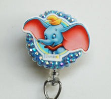 Load image into Gallery viewer, Disney's Dumbo The Elephant Retractable ID Badge Reel