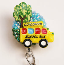 Load image into Gallery viewer, School Bus Retractable ID Badge Reel