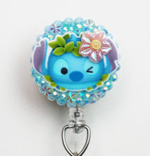 Load image into Gallery viewer, Winking Stitch Retractable ID Badge Reel