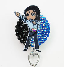 Load image into Gallery viewer, Michael Jackson Forever Retractable ID Badge Reel