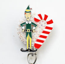 Load image into Gallery viewer, Buddy The Elf Retractable ID Badge Reel