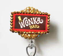 Load image into Gallery viewer, Wonka Bar Retractable ID Badge Reel