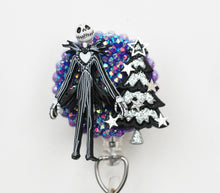 Load image into Gallery viewer, It's A Jack Skellington Christmas Retractable ID Badge Reel