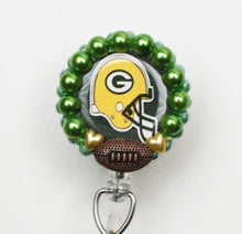 Load image into Gallery viewer, Green Bay Packers Helmet Retractable ID Badge Reel