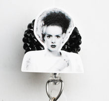 Load image into Gallery viewer, Bride Of Frankenstein Retractable ID Badge Reels