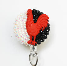 Load image into Gallery viewer, Red Rooster Retractable ID Badge Reel