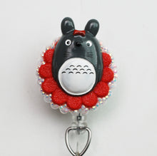 Load image into Gallery viewer, Totoro Retractable ID Badge Reel