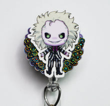Load image into Gallery viewer, It's Beetlejuice Retractable ID Badge Reel