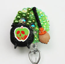 Load image into Gallery viewer, Disney's Evil Queen Witches' Brew Retractable ID Badge Reel