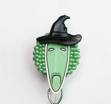 Load image into Gallery viewer, Shock From Nightmare Before Christmas Retractable ID Badge Reel