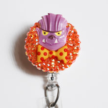 Load image into Gallery viewer, Halloween Dapper Werewolf Retractable ID Badge Reel