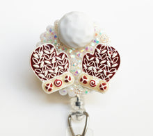 Load image into Gallery viewer, Snow Day Retractable ID Badge Reel