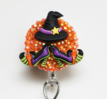 Load image into Gallery viewer, Halloween Witch Apparel Retractable ID Badge Reel