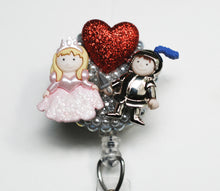Load image into Gallery viewer, The Princess And Her Prince Retractable ID Badge Reels