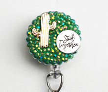 Load image into Gallery viewer, Stick Together Retractable ID Badge Reel