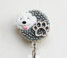 Load image into Gallery viewer, Shaggy Dog Retractable ID Badge Reel