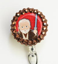 Load image into Gallery viewer, Star Wars Obi Wan Kenobi Retractable ID Badge Reel