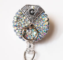 Load image into Gallery viewer, Almost A Diamond Retractable ID Badge Reel