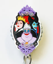 Load image into Gallery viewer, Disney Villain's Retractable ID Badge Reel