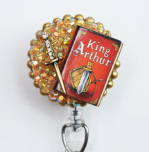Load image into Gallery viewer, King Arthur Retractable ID Badge Reel