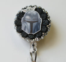 Load image into Gallery viewer, The Mandalorian And Grogu Retractable ID Badge Reel