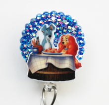 Load image into Gallery viewer, Lady And The Tramp Retractable ID Badge Reel