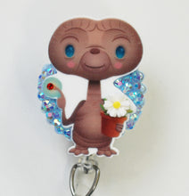 Load image into Gallery viewer, E. T. Retractable ID Badge Reel
