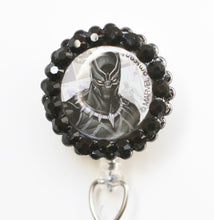 Load image into Gallery viewer, Black Panther ID Badge Reel