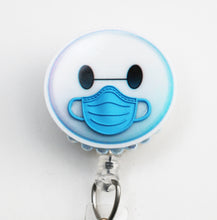 Load image into Gallery viewer, Baymax Stays Safe With A Mask Retractable ID Badge Reel