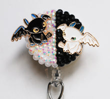 Load image into Gallery viewer, Toothless and Light Fury Retractable ID Badge Reel