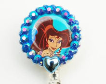 Load image into Gallery viewer, Disney's Hercules Megara Retractable ID Badge Reel
