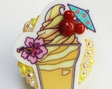Load image into Gallery viewer, Disney Style Dole Whip Retractable ID Badge Reel