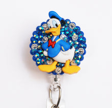 Load image into Gallery viewer, Donald Duck Forever Retractable ID Badge Reel