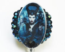 Load image into Gallery viewer, Disney's Maleficent And Company Retractable ID Badge Reel