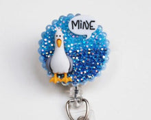 Load image into Gallery viewer, Finding Nemo Seagull Retractable ID Badge Reel