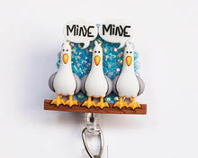 Load image into Gallery viewer, Finding Nemo's Seagulls Retractable ID Badge Reel