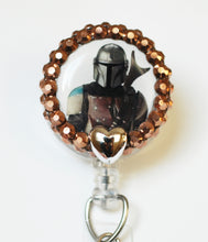 Load image into Gallery viewer, The Mandalorian Retractable ID Badge Reel