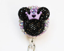 Load image into Gallery viewer, Princess Minnie Mouse Retractable ID Badge Reel