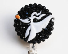 Load image into Gallery viewer, Nightmare Before Christmas Zero Retractable ID Badge Reel