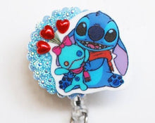 Load image into Gallery viewer, Stitch And Scrump Retractable ID Badge Reel