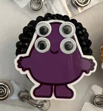 Load image into Gallery viewer, Mc Donald's Grimace Retractable ID Badge Reel