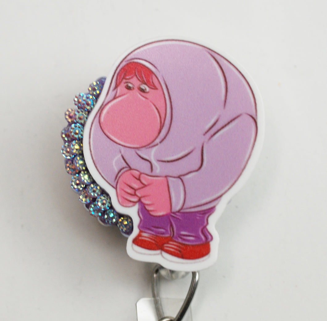 Inside Out 2 Embarrassment Retractable ID Badge Reel